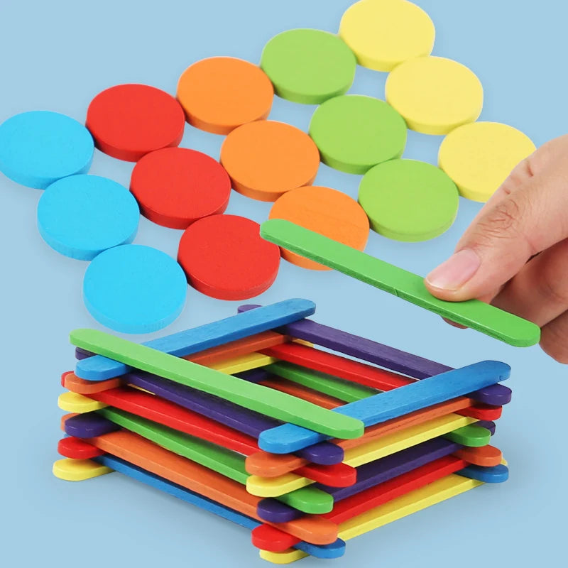 3D Tangram Math Puzzle – Interactive Building Blocks Game for Kids
