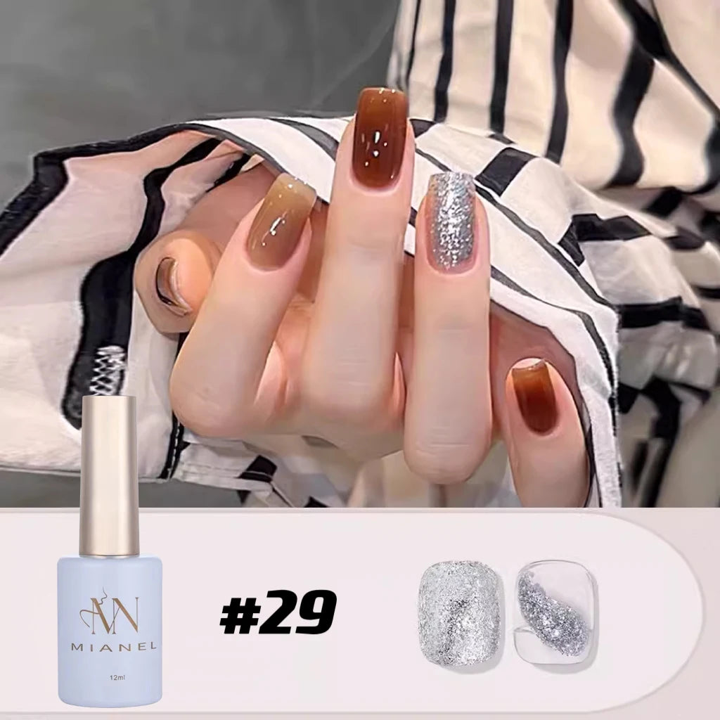 MIANEL 3-in-1 Gel Nail Polish β One-Step Formula for Vibrant Summer Nails