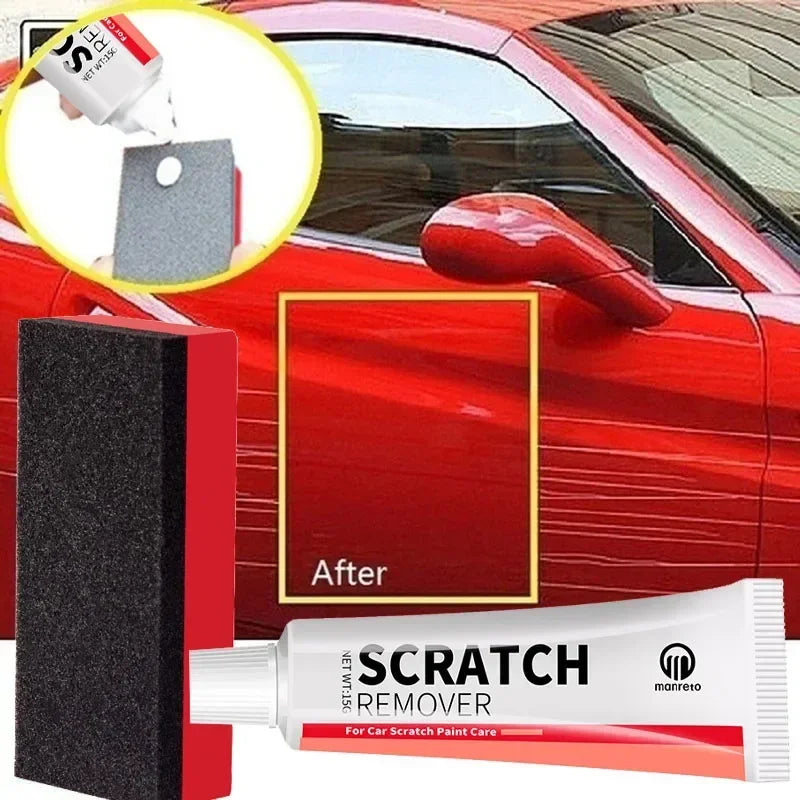 Car Repair Tool Scratch Repair Wax Kit Grinding Paste Paint Care Auto Polishes Care Set Auto Body Compound Polishing Cleaner