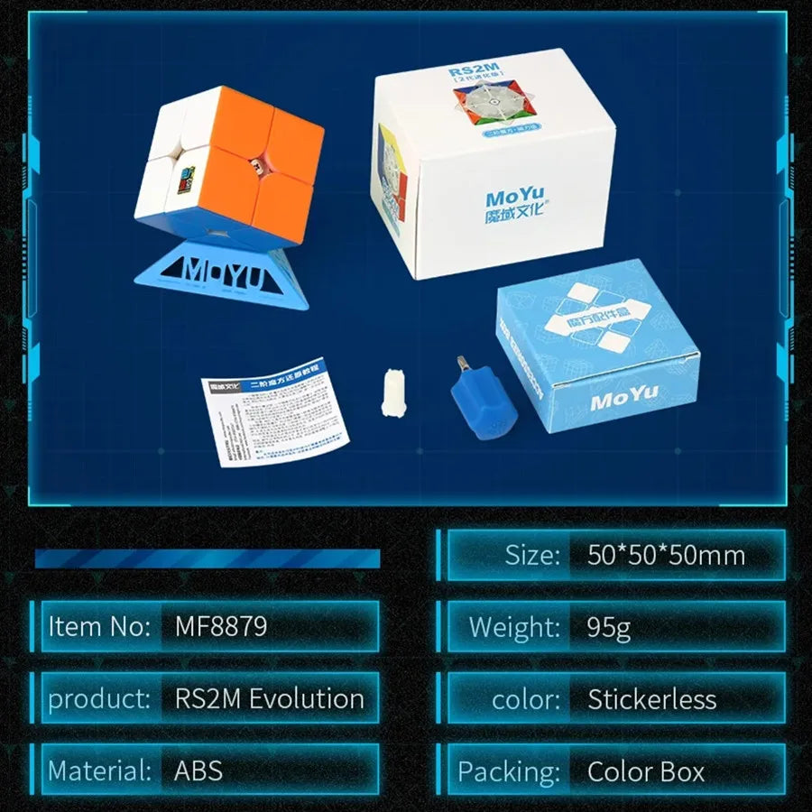 Speed Cube Galaxy – MOYU RS Magnetic Series with Pyramid, Skewb & More