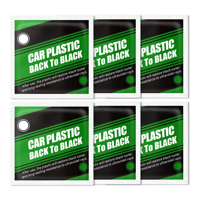 Car Plastic Restoration Coating Agent Car Plastics Restore Exterior Repair Clean Plastic Restoration Back To Black Gloss Shine