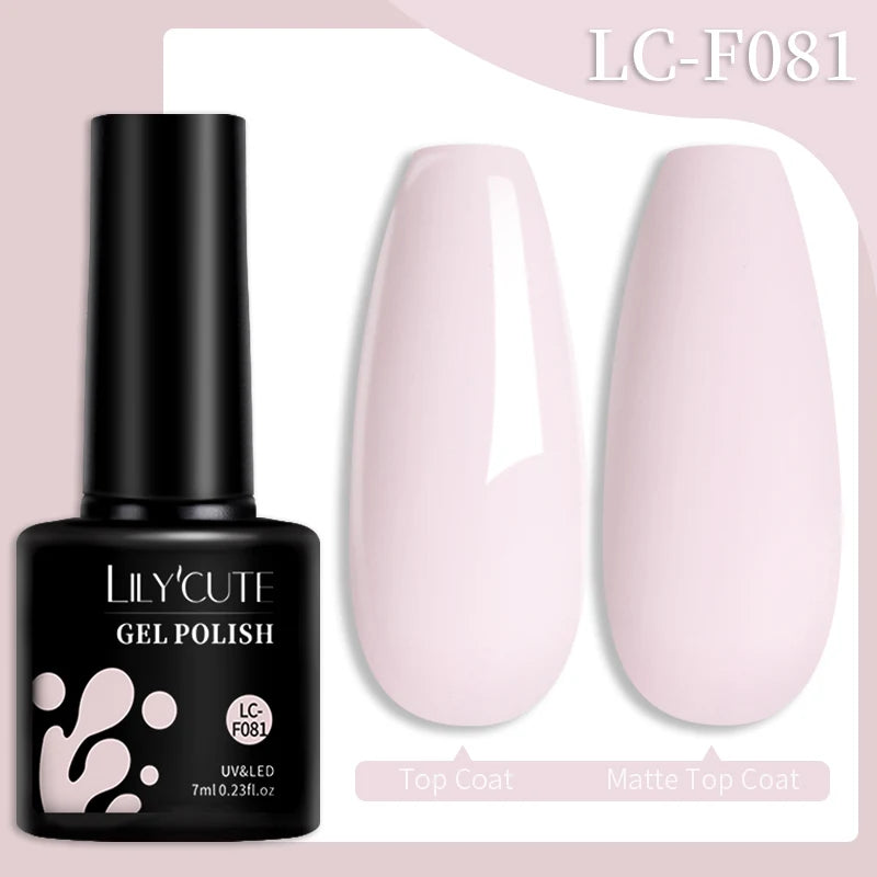 LILYCUTE Color Explosion β 184 Shades of Long-Lasting Gel Polish with Red Glitter Magic
