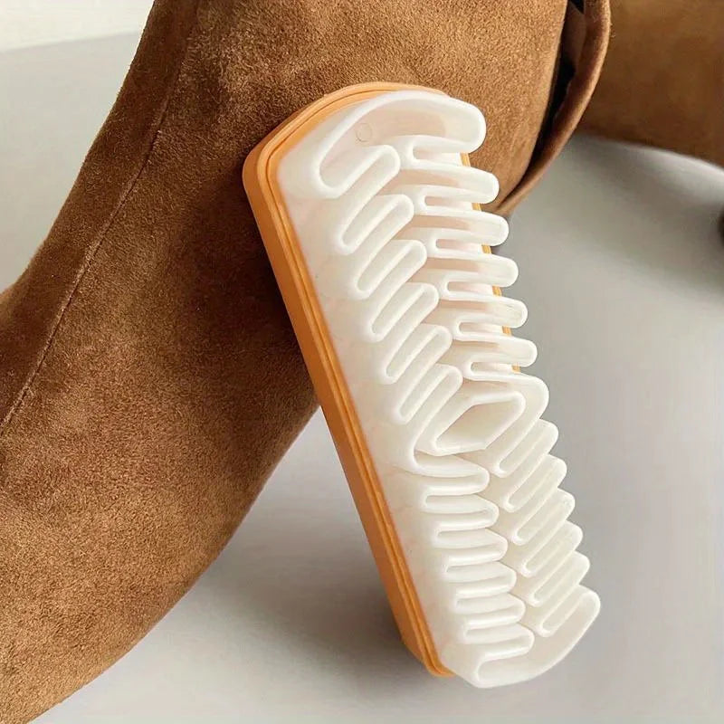 Suede Savior – Soft Crepe Brush for Shoes & Bags!