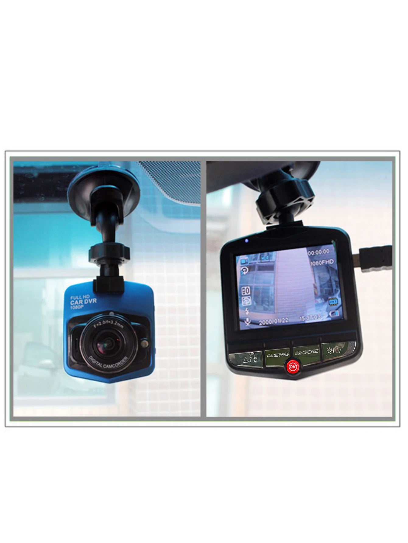 Car Monitor Car Recorder , Car Charging Single Video Recorder