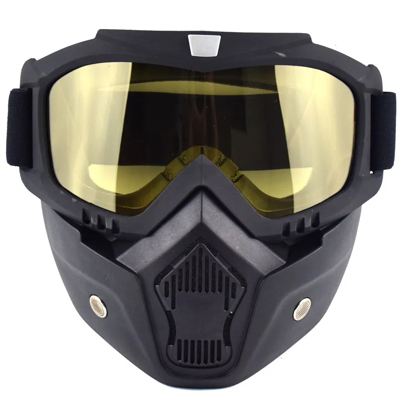 Balaclava Motorcycle Biker Skull Mask Cosplay Breathable Face Shield Military Tactics Mask Riding Motocross Helmet Face Mask Ski