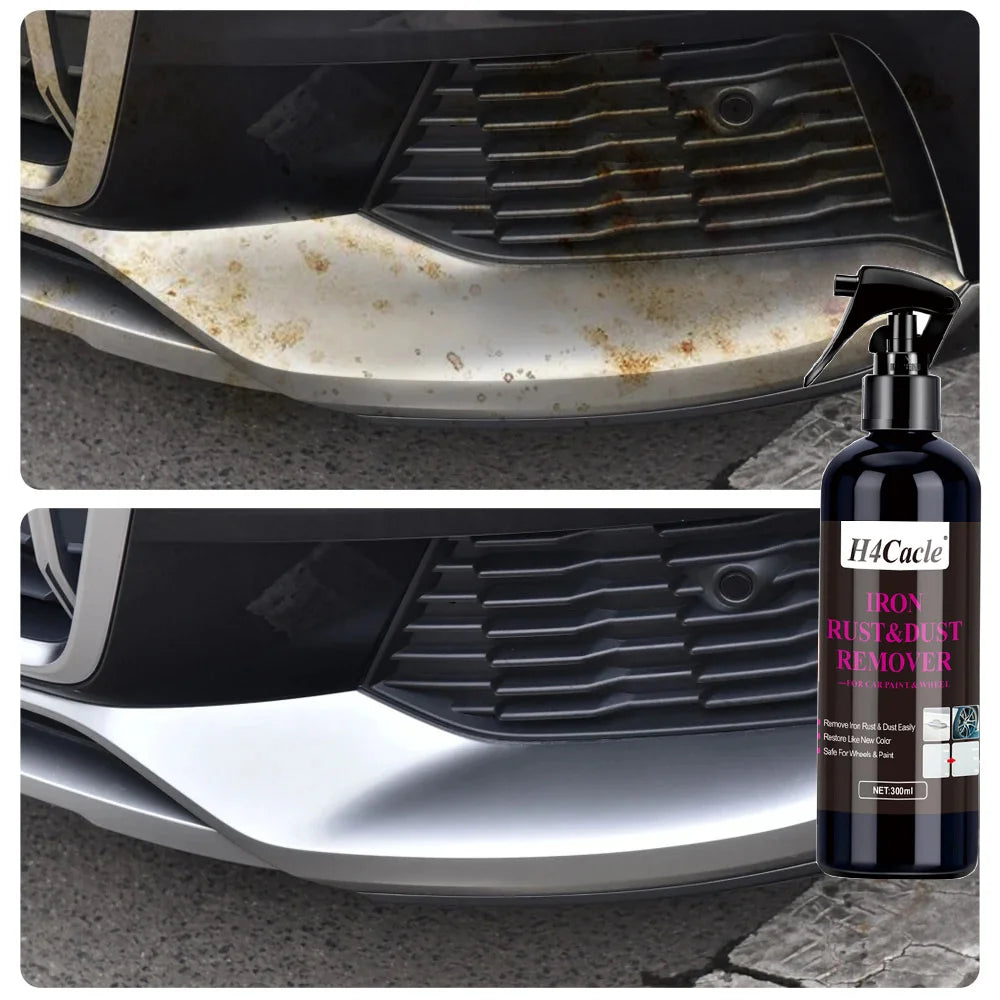 H4Cacle Car Iron Remover Protect Paint Wheels and Brake Rim Metal Dust & Iron Powder Remover