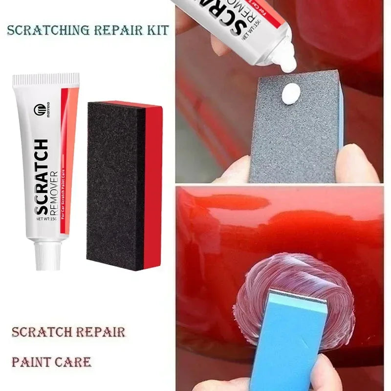 Car Repair Tool Scratch Repair Wax Kit Grinding Paste Paint Care Auto Polishes Care Set Auto Body Compound Polishing Cleaner