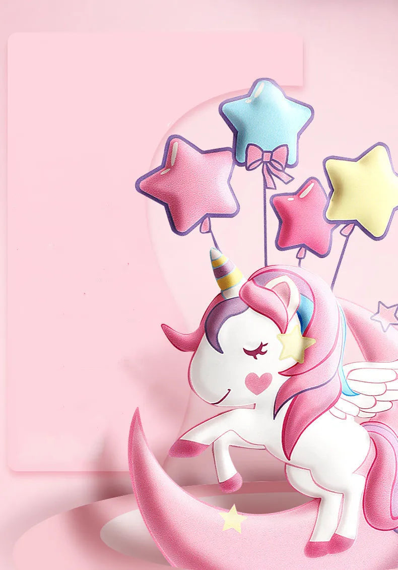 3D EVA Unicorn Pencil Case – Cute Cartoon Stationery Box for Girls, School Supplies, Gifts & iPad Storage