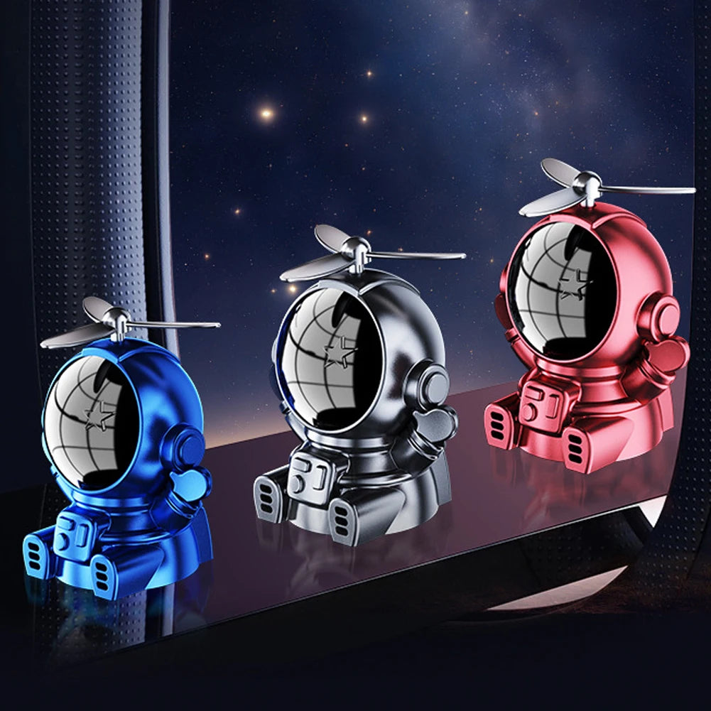 Solar Car Air Freshener Auto Interiors Rotation Air Freshener Ornaments Long Lasting Flavoring Deodorant Diffuser Accessories