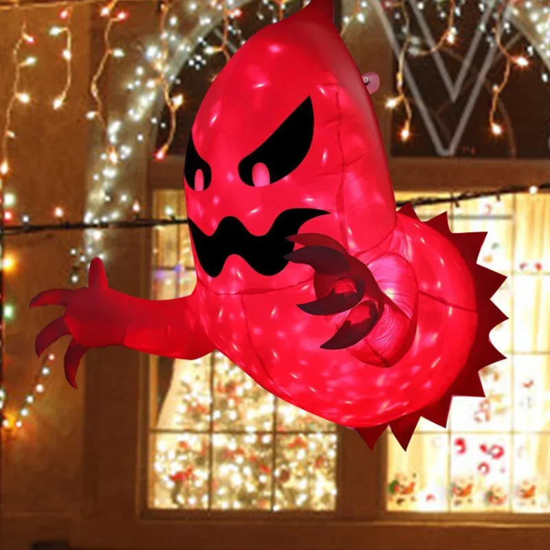 Halloween Inflatable Ghost for Scary Party Supplies Spooky Indoor and Outdoor Garden Yard Decoration for Haunted House