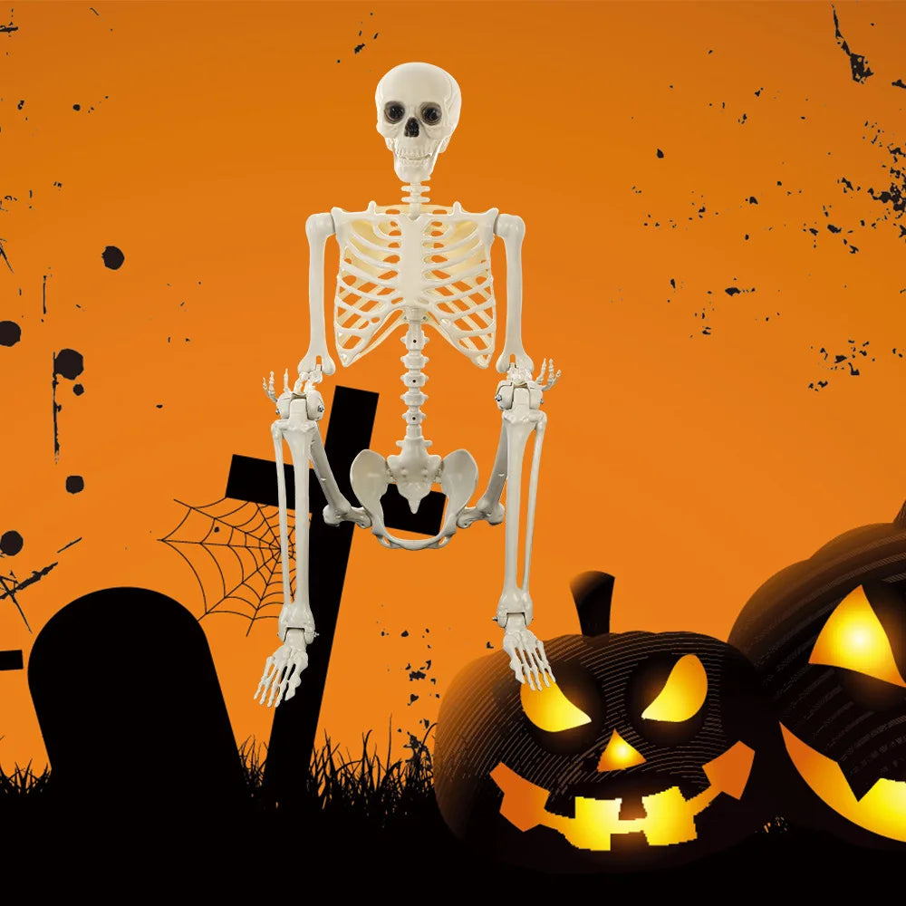 Halloween Skeleton Man Skeleton Simulation Human Skeleton Ghost House Party Decoration Decoration Prop Horror Skeleton