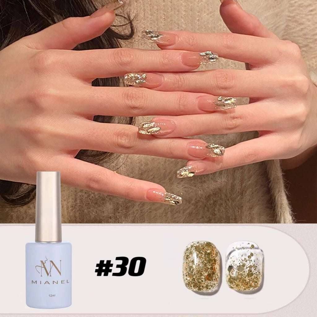 MIANEL 3-in-1 Gel Nail Polish β One-Step Formula for Vibrant Summer Nails