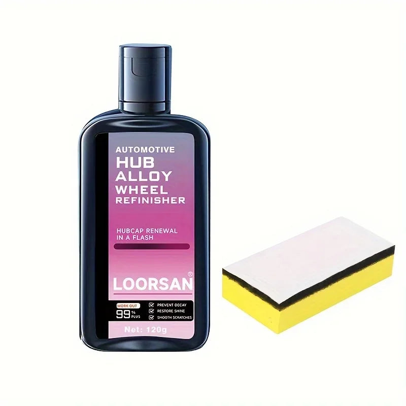 Aluminum Auto Contour Retreading Kit - Car Detail wheel cleaner, rim rust removal, car tire and brake cleaning paste