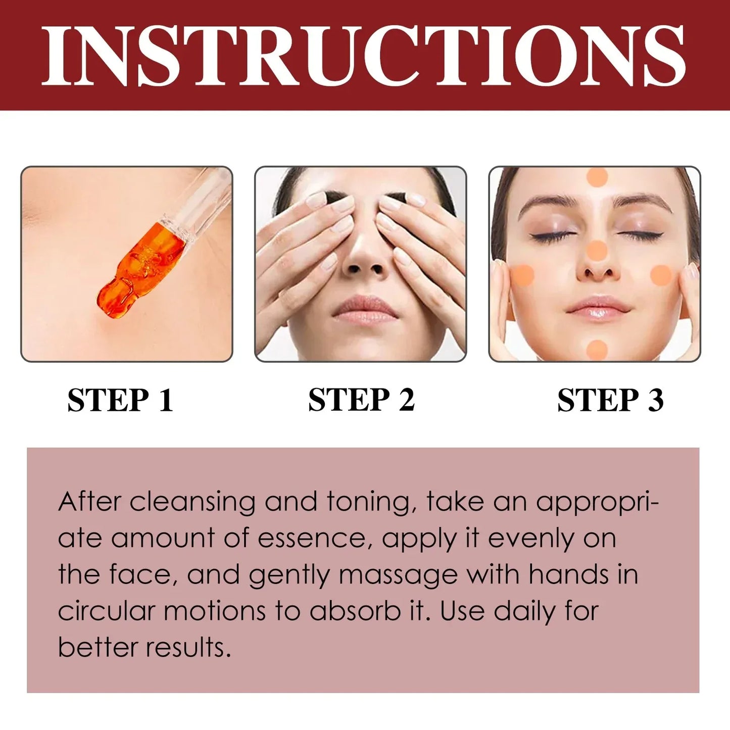 Remove W-rinkles Essence Anti A-ging Fade Fine Line Lifting Firming Repair Smooth Moisturizing Nourish Tighten Retinol B3 Serum