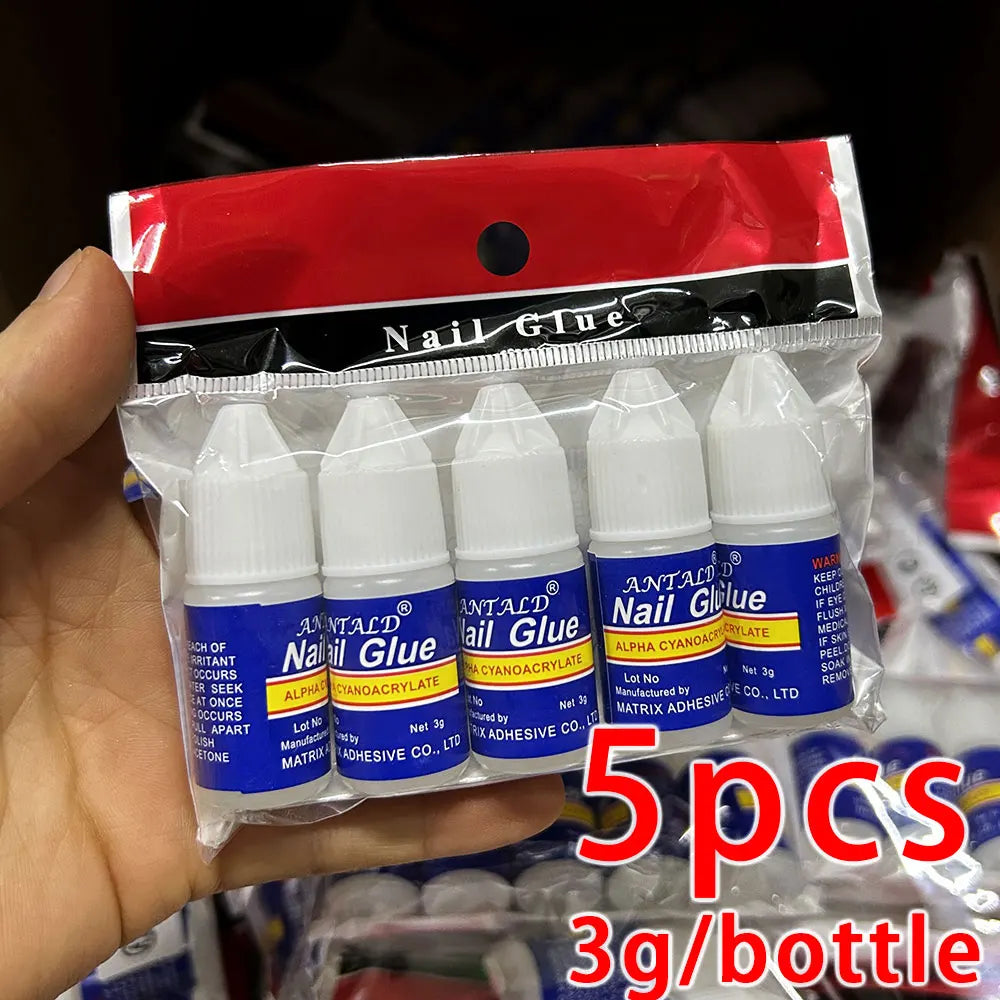 10g Nail Bond Glue β Brush-On Adhesive for Acrylic & Press-On Tips (2β10ml Options)
