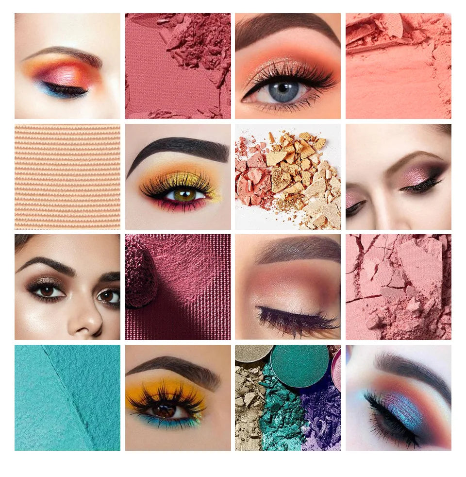 40 Color Matte Pearl Light Earth Color Eyeshadow Palette Color Display Durable Easy Makeup Waterproof Anti - Smudging