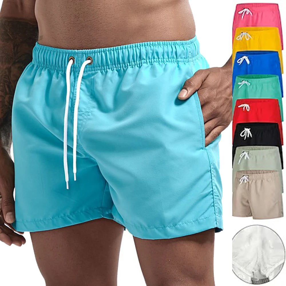 Men’s Beach Swim Shorts – Quick-Dry, Comfy & Built for Waves!