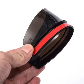 2Pcs Car Rearview Mirror Rain Eyebrow Visor Carbon Fiber Rear View Sun Visor Rainproof Blades Sticker Car Decor Accessories