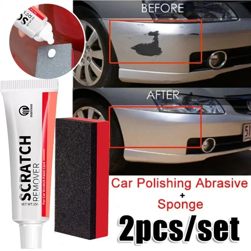 Car Repair Tool Scratch Repair Wax Kit Grinding Paste Paint Care Auto Polishes Care Set Auto Body Compound Polishing Cleaner
