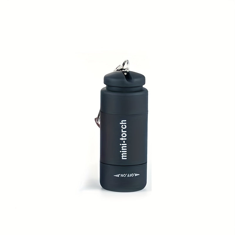 USB Rechargeable Portable Flashlight Keychain Mini Flashlight Camping Super Bright Light Outdoor Products