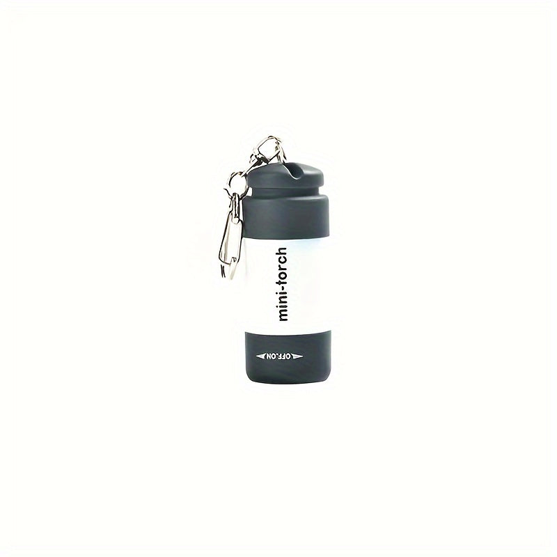 USB Rechargeable Portable Flashlight Keychain Mini Flashlight Camping Super Bright Light Outdoor Products