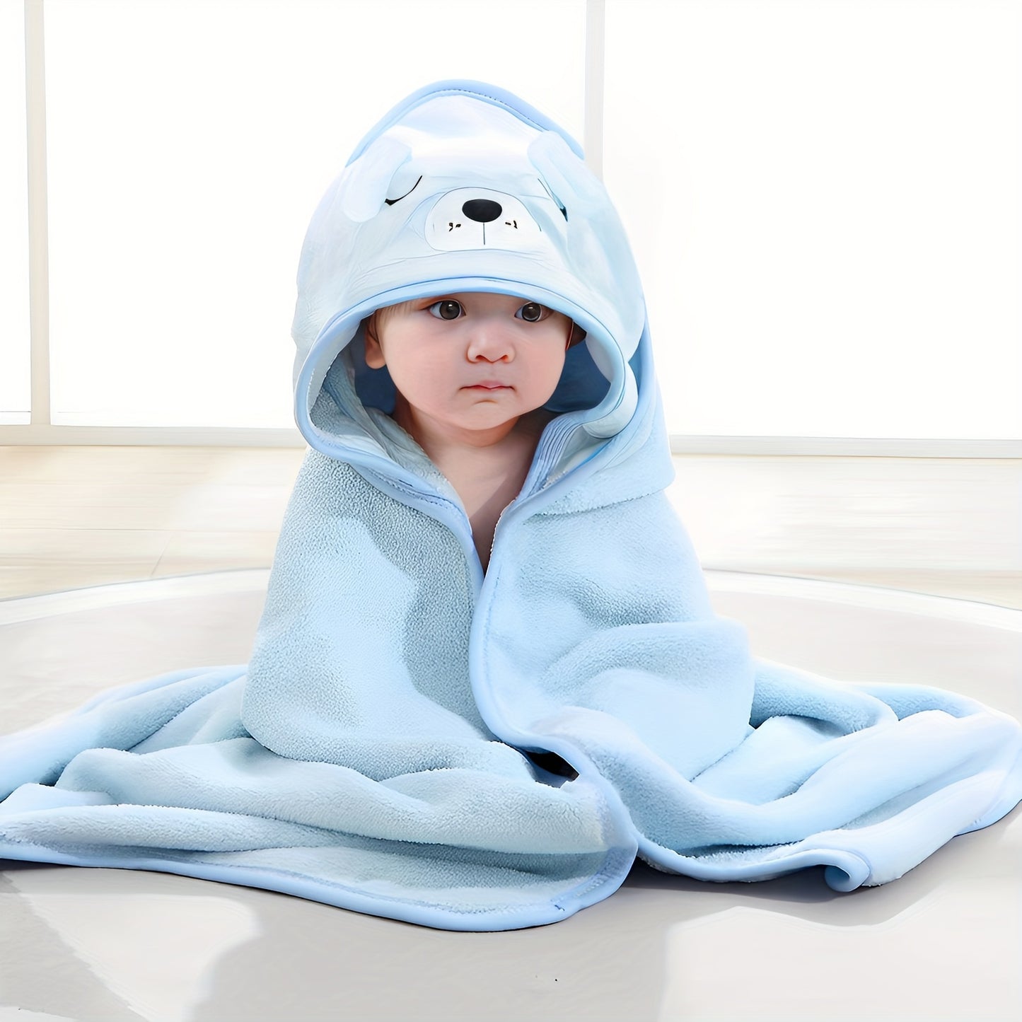 1pc Kids' Cartoon Bath Towel, Perfect For All Seasons, Suitable For Christmas And Thanksgiving Gifts, Beach, Bathroom, And Travel Essential