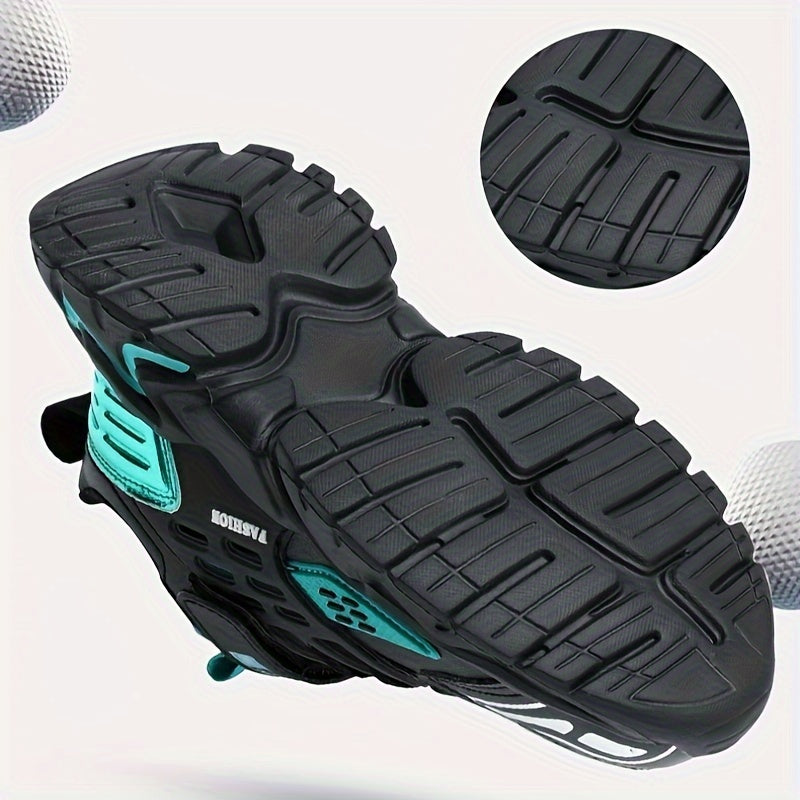 Boy'S Trendy Chunky Shoes, Comfy Non Slip Casual Soft Sole Waterproof Sneakers For Kids Outdoor Activities