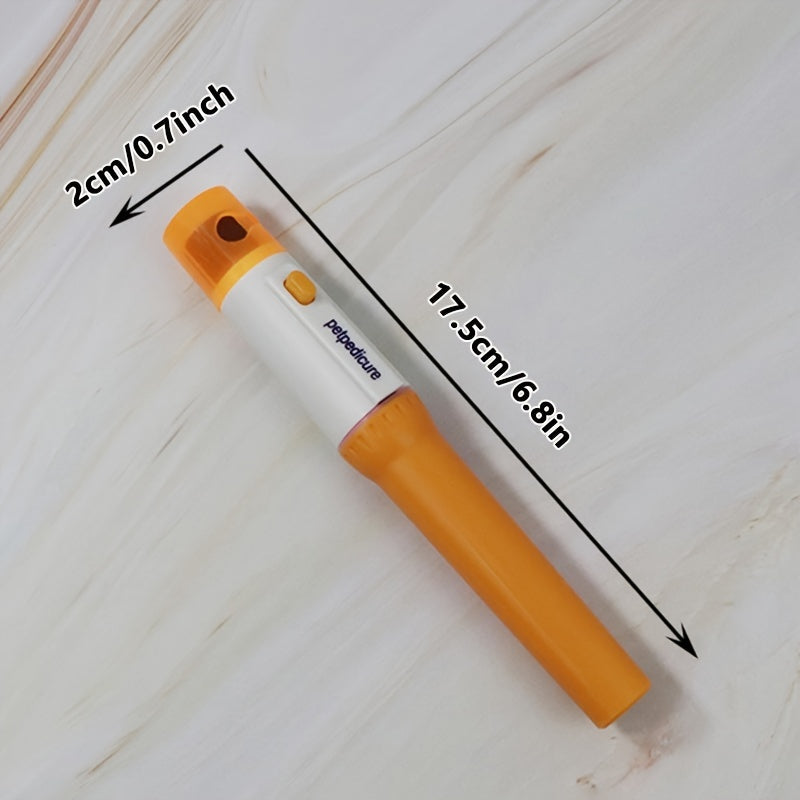 1pc Pet Nail Grinder - Effortless Electric Operation for Precise Nail Trimming, Gentle Claw Shaping and Convenient At-Home Grooming - Suitable for All Pets, Cats, Dogs, and Animals