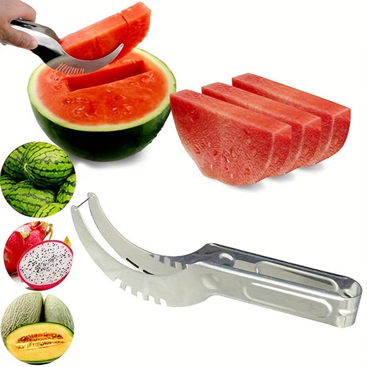 Cutting Watermelon Block, Watermelon Fruit Splitter, Stainless Steel Cutting Watermelon