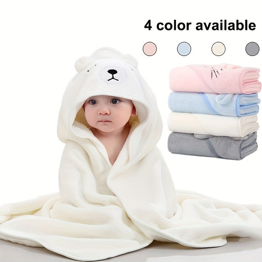 1pc Kids' Cartoon Bath Towel, Perfect For All Seasons, Suitable For Christmas And Thanksgiving Gifts, Beach, Bathroom, And Travel Essential
