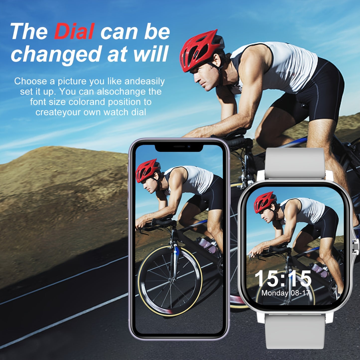 Smart Watch Wireless Call Reminder For Men And Women Multi Functional Sports Watch