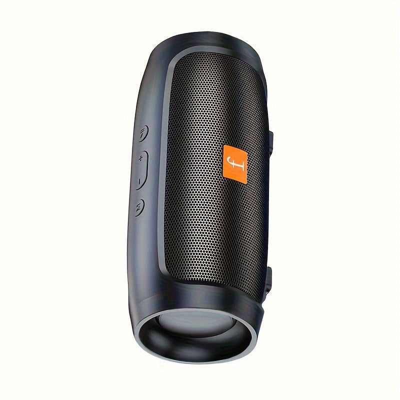 [Wireless Speaker] F524 Wireless Speaker Dual Channel Subwoofer Loud Surround Home Convenient Car Black