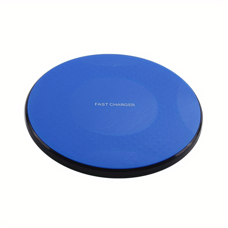 10W Fast Wireless Charger, Compatible with iPhone 16/15/14/13/12/11/8 Series, S23/S22/S21/S20/S10/S9/S8/S7/S6 Series, Note 10/9/8/5 Series, Slim Design for Bedside & Office Desk, Free Cable Included