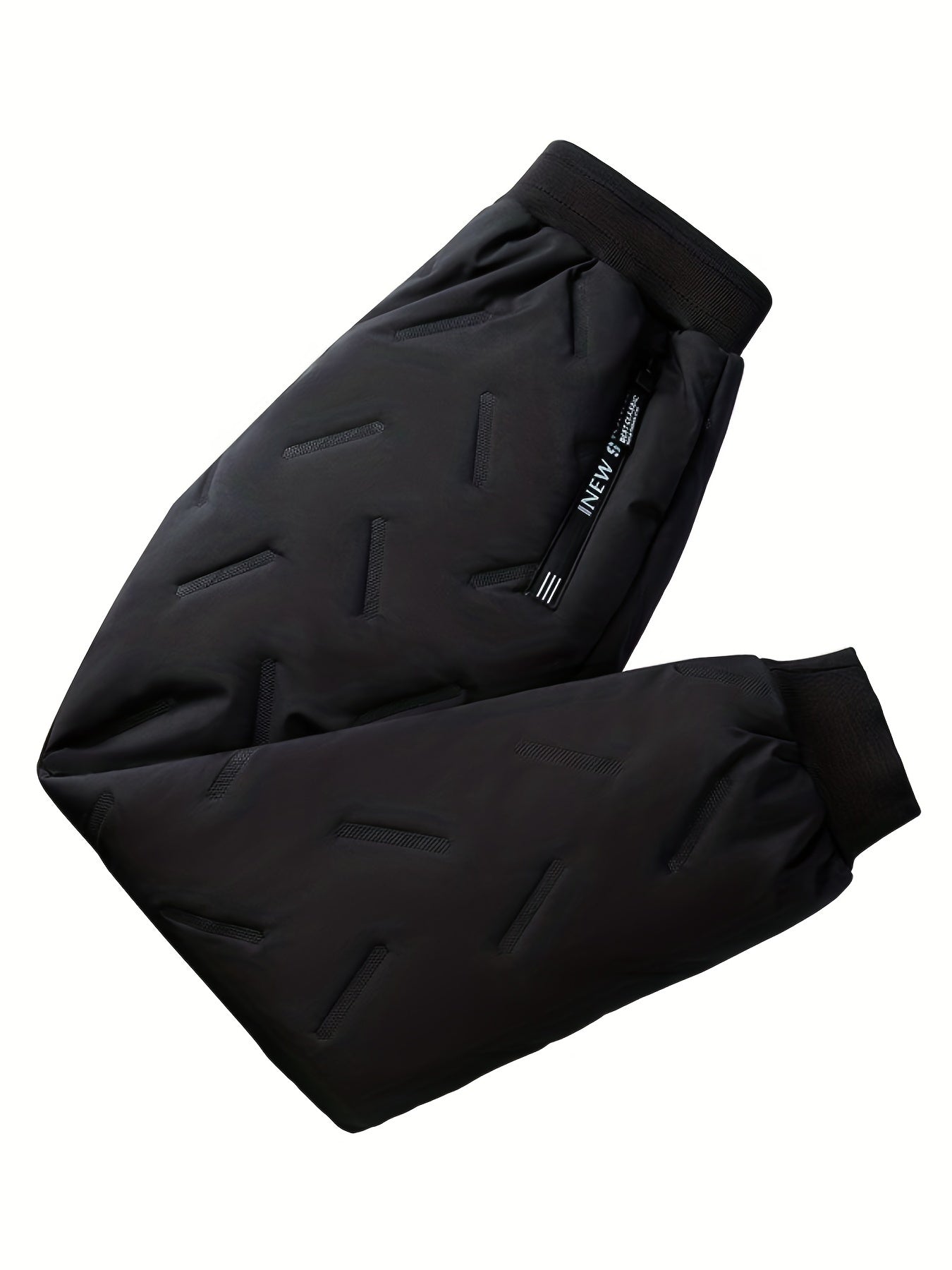Thick Waterproof Boys Down Pants for Winter, Outdoor Kids Clothes with Side Pocket