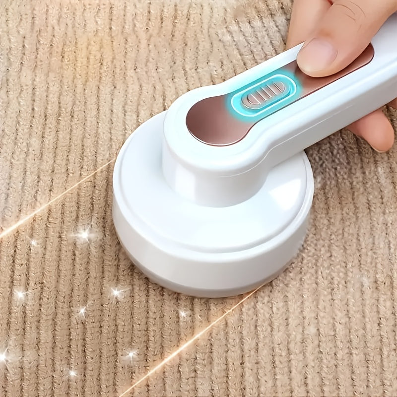 USB Rechargeable Lint Eraser with Cleaning Brush – Effective Fabric Shaver for Sweaters, Blankets, Carpets, and Upholstery, Portable and Efficient Lint Removal Tool, Lint Remover