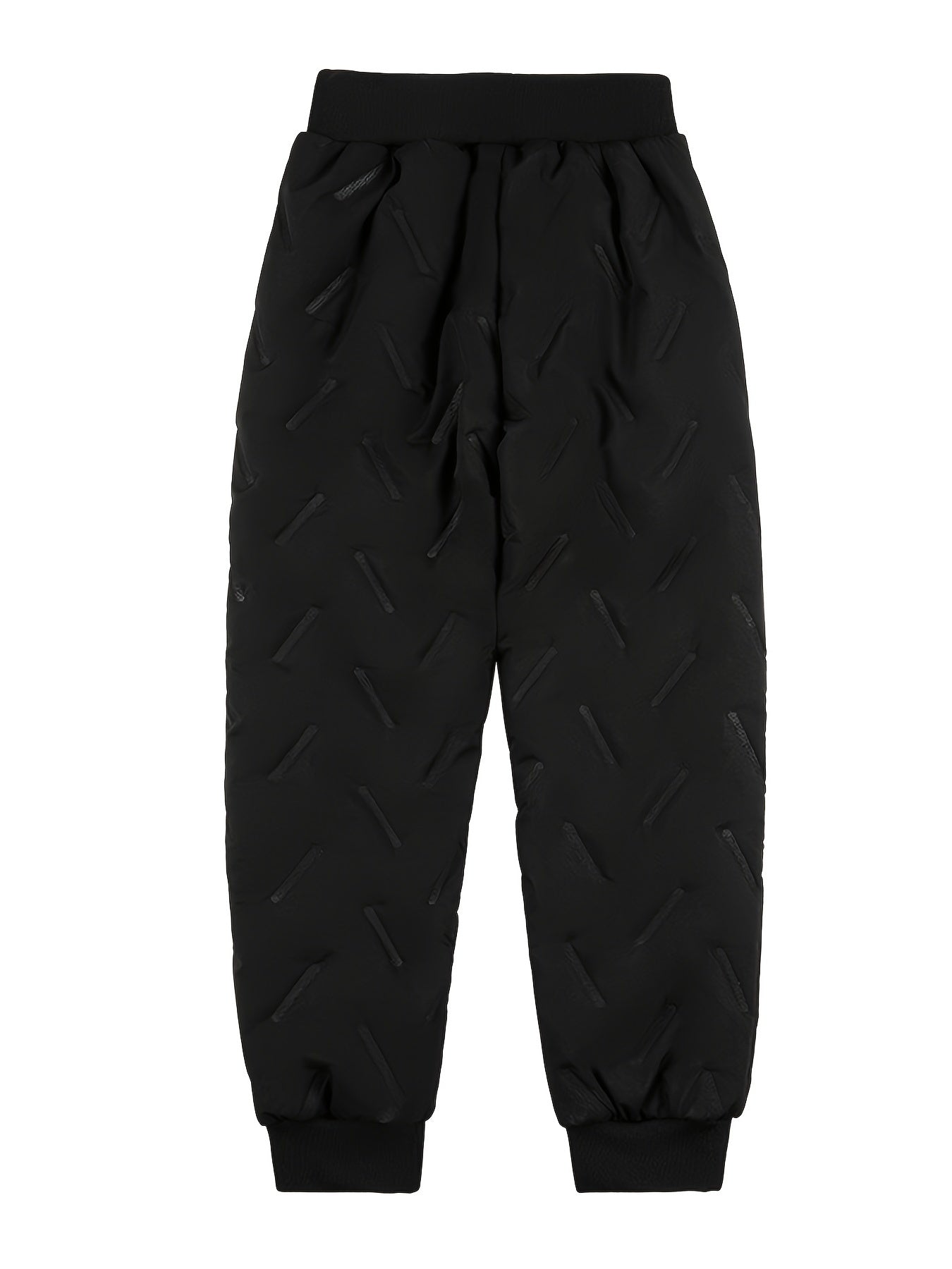 Thick Waterproof Boys Down Pants for Winter, Outdoor Kids Clothes with Side Pocket
