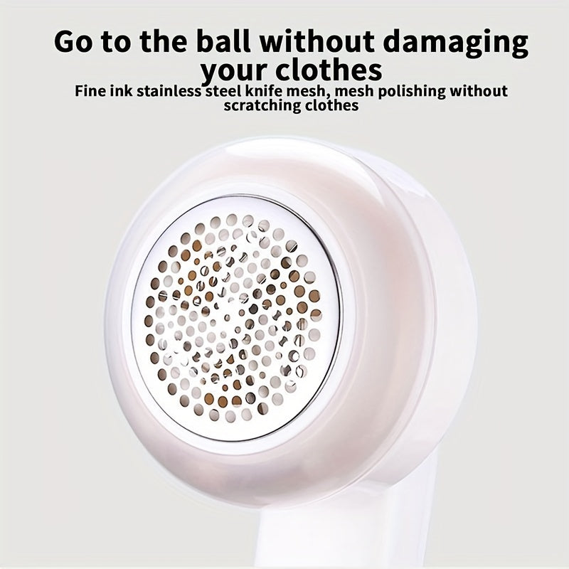 USB Rechargeable Lint Eraser with Cleaning Brush – Effective Fabric Shaver for Sweaters, Blankets, Carpets, and Upholstery, Portable and Efficient Lint Removal Tool, Lint Remover