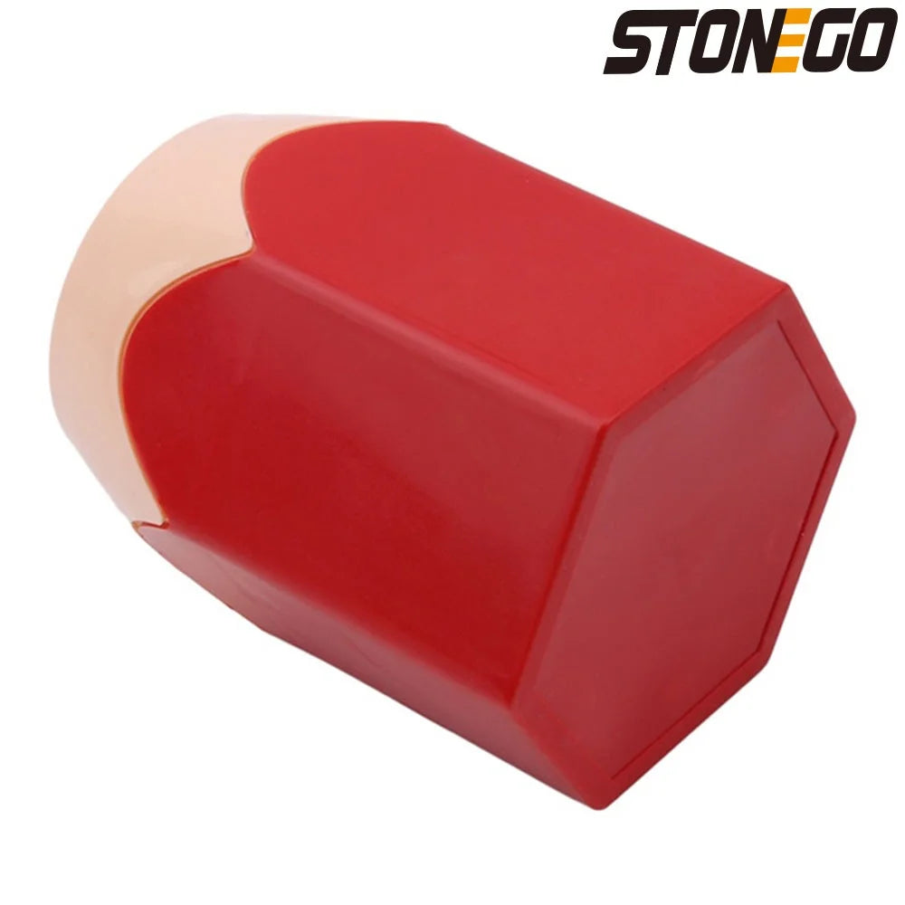 STONEGO Multi-Use Pen & Brush Holder – Cute Vase-Style Pencil Pot for Desk, Vanity & Stationery Storage (Accessories Not Included)