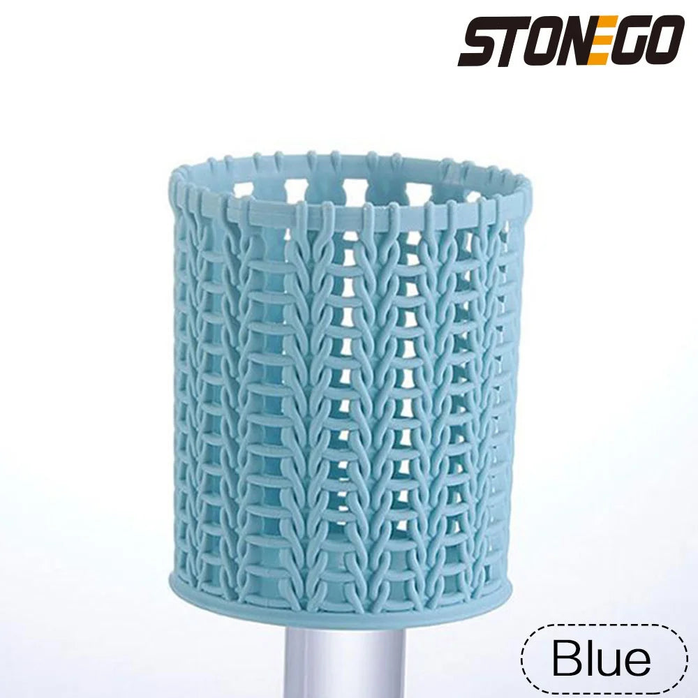 STONEGO Multi-Use Pen & Brush Holder – Cute Vase-Style Pencil Pot for Desk, Vanity & Stationery Storage (Accessories Not Included)