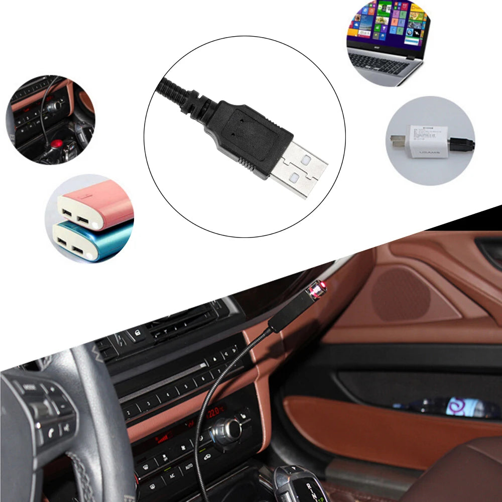 Mini LED Galaxy Projector – USB Star Light for Car & Room Ceiling