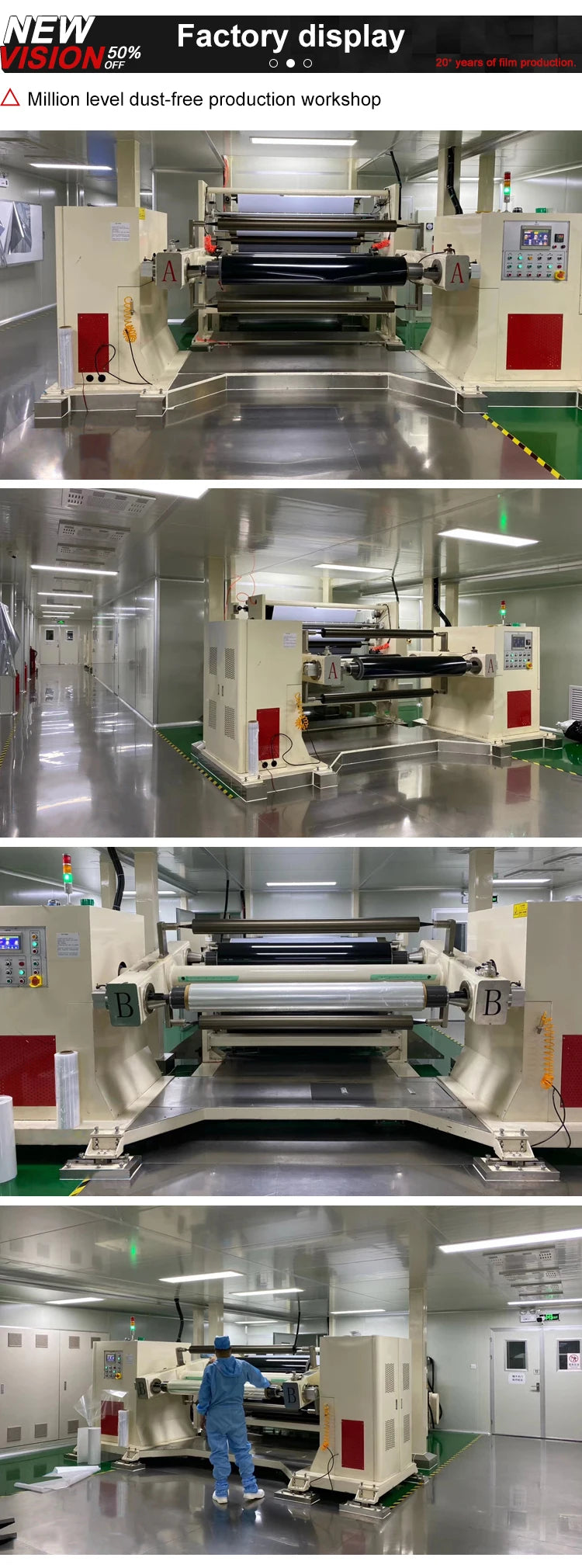 50cmX300cm IR80% UV99% Anti-glare UV Protection High Quality Nano Ceramic Solar Car Window Tint Film