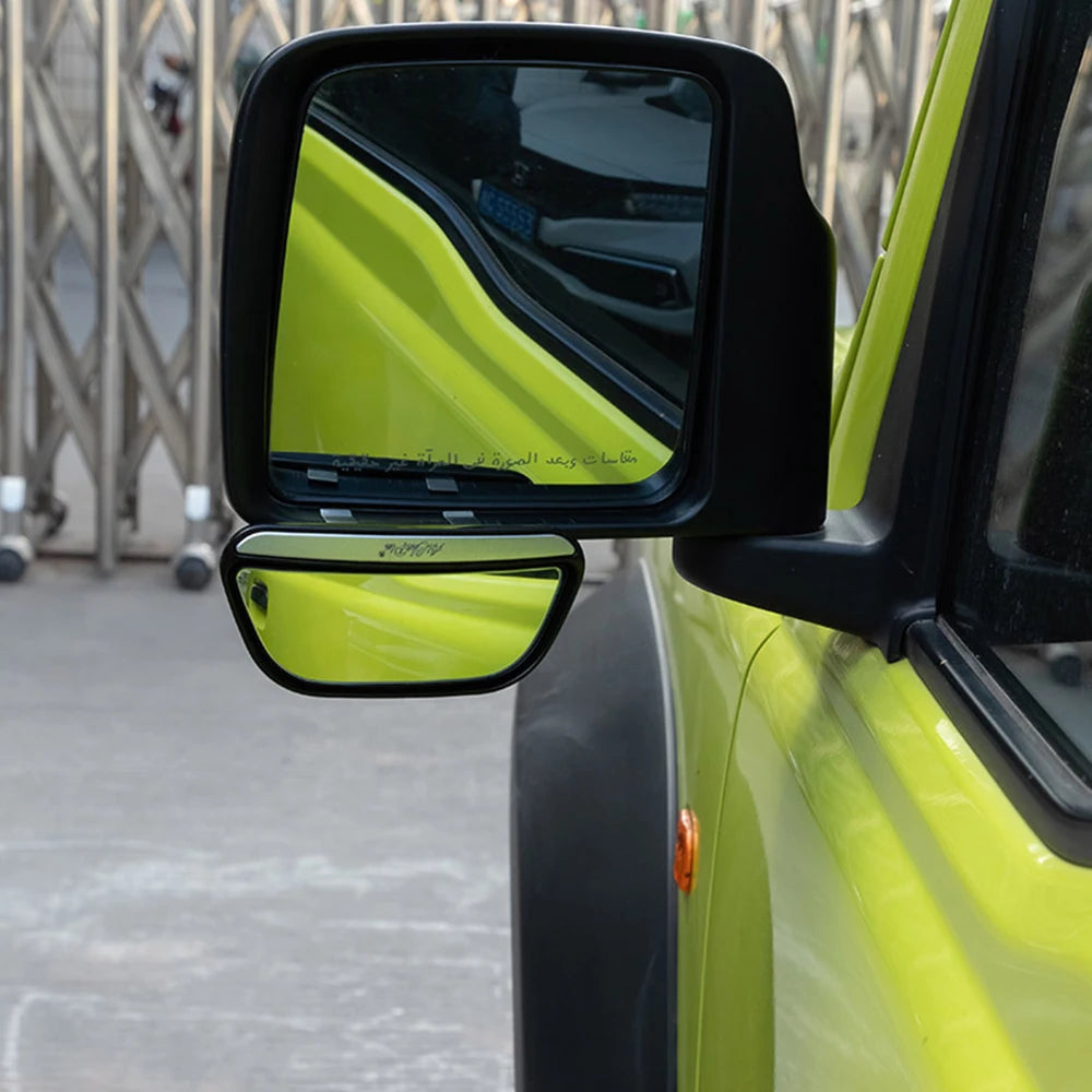 Blind Spot Mirror for Jimny Jeep Wrangler JL JK TJ 1997-2024 Car Reverse Wide Angle Convex Rear View Mirror Auxiliary Accessory