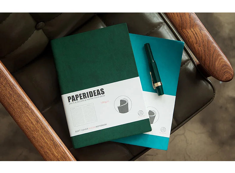 Duotone A5 Bullet Dotted Journal – Soft Cover Planner & Diary for Creative Organization