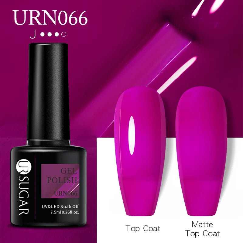 UR SUGAR Jelly Nail Extension Gel – Clear, Nude & Milky White Shades for Chic DIY Manicures
