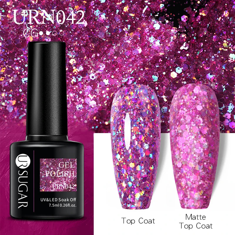 UR SUGAR Jelly Nail Extension Gel – Clear, Nude & Milky White Shades for Chic DIY Manicures