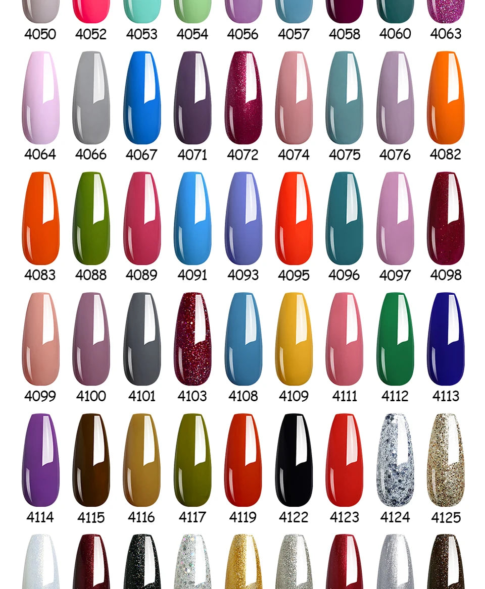 NAILCO Nail Art Dream Set – 6pcs Gel Lacquer for Bold, Glossy Looks