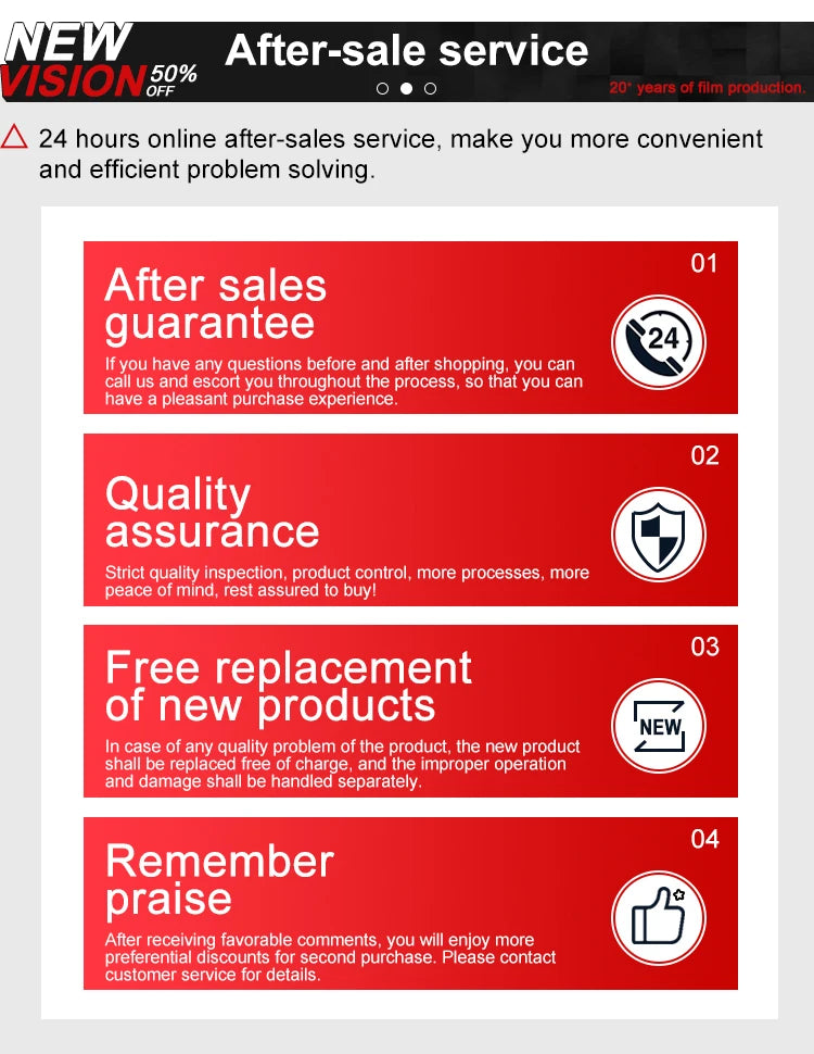 50cmX300cm IR80% UV99% Anti-glare UV Protection High Quality Nano Ceramic Solar Car Window Tint Film