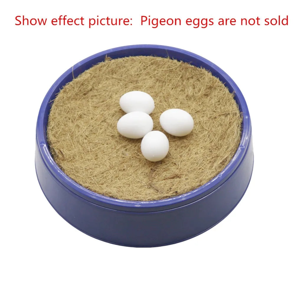Birdcage Bird's Nest Pigeon Nest&Mat Dehumidification Breathable Birds Supply Natural Fiber Grass Basin Supply Breeding Bowl 1Pc