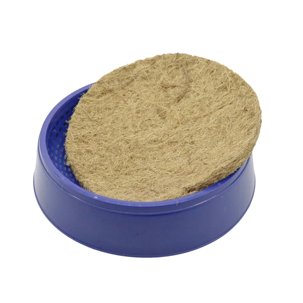 Birdcage Bird's Nest Pigeon Nest&Mat Dehumidification Breathable Birds Supply Natural Fiber Grass Basin Supply Breeding Bowl 1Pc