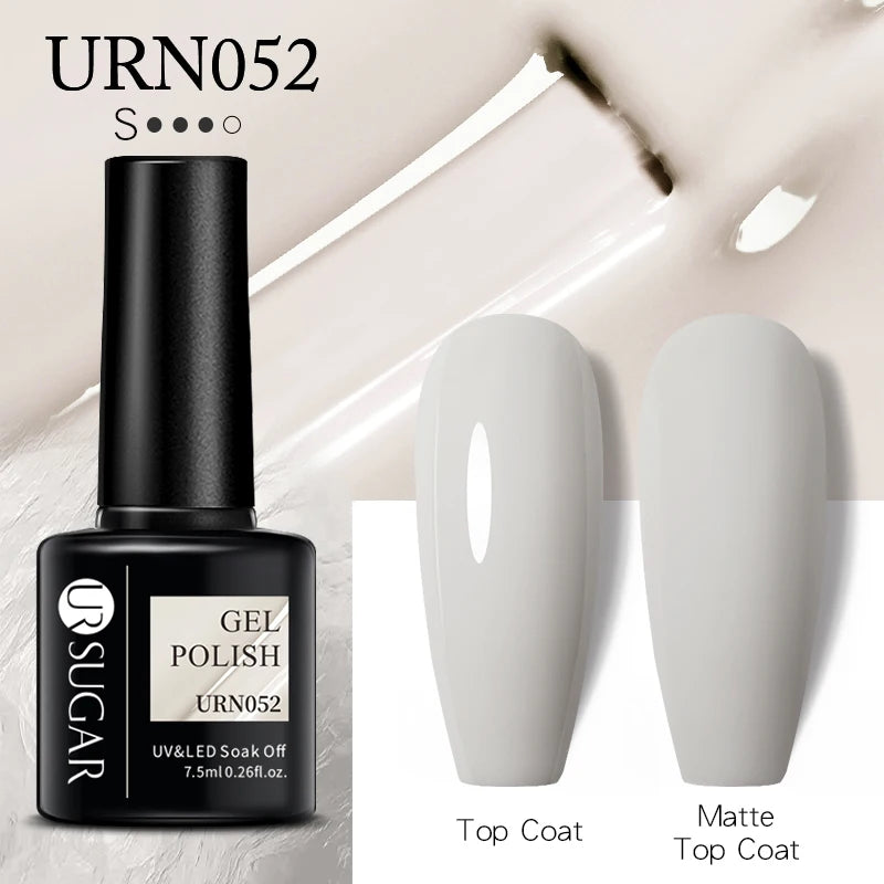 UR SUGAR Jelly Nail Extension Gel – Clear, Nude & Milky White Shades for Chic DIY Manicures